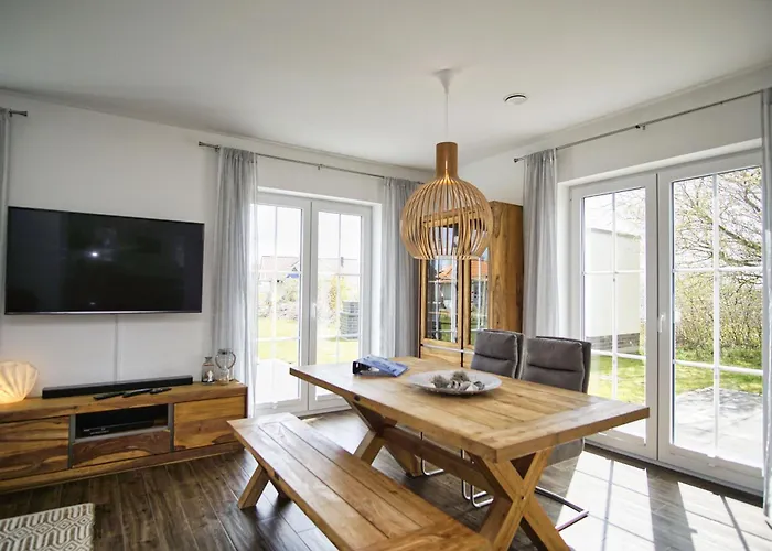 Ferienhaus Haus In Idyllischer Lage Mit Sauna, Terrasse Und Garten - Morgensünn Trent